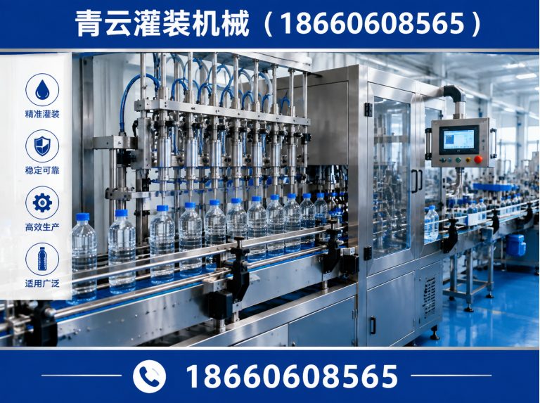 山东灌装生产线展示图